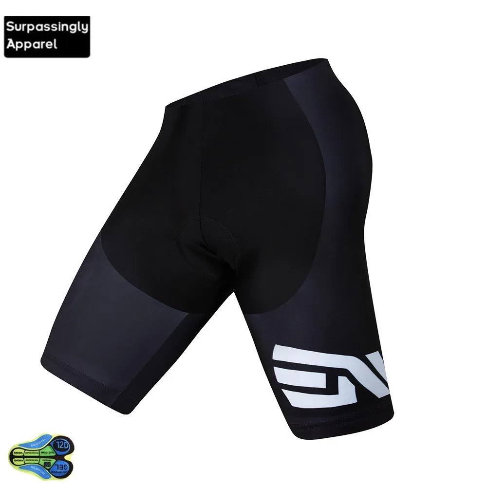 

2019 Black 6XL Cycling Bib Shorts MTB Summer Coolmax 12D Gel Pad Breathable Pad Bike Tights MTB Bicycle Shorts Ropa Ciclismo