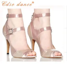 ЭПРО Танцы salsa 10214 обувь высокий каблук, Для женщин атласная латинские/бальные Обувь для танцев
