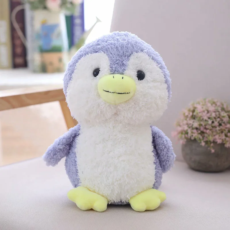4 1 шт. 25 см детские игрушки для сна Kawaii животные панда собака Пингвин свинья милые детские куклы мягкий подарок на день рождения для детей - Цвет: 4