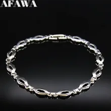 Модные браслеты из нержавеющей стали для мужчин серебряные цветные браслеты и браслеты ювелирные изделия pulceras para hombre B18219