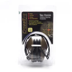 Protège oreilles pour prise de vue tactique, ajustable et pliable, bouchons d'oreille Anti bruit, Anti ronflement, doux, rembourré, casque antibruit 