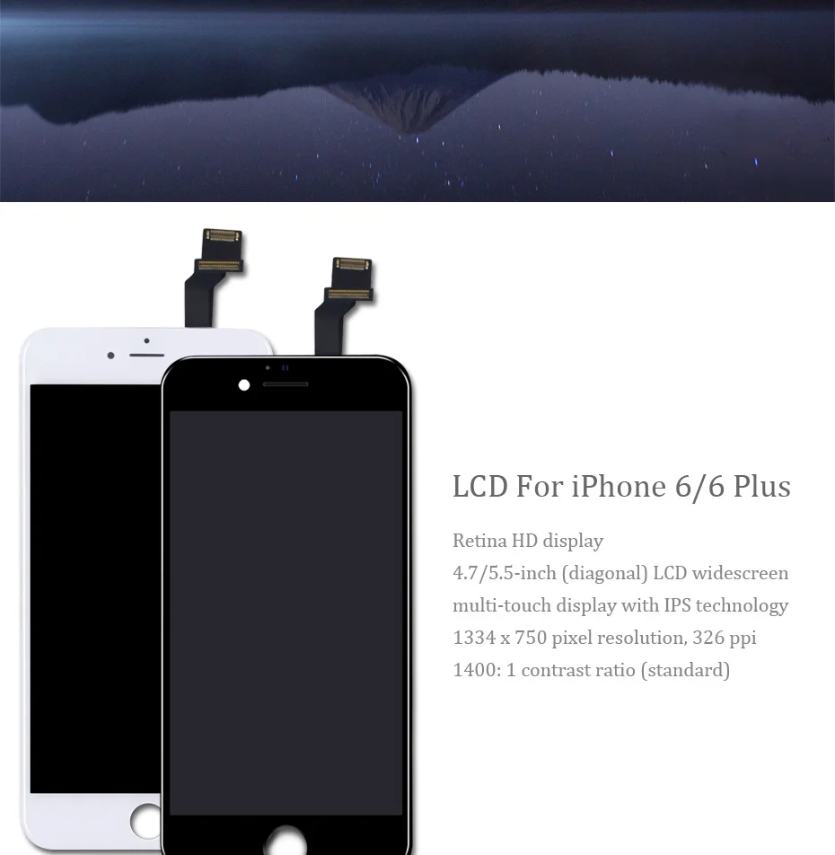 PUDINI AAAA 100% Original Screen LCD For iPhone 6 Plus LCD Replacement Display Touch 6 Plus Screen Tool Kits Screen LCDS (8)