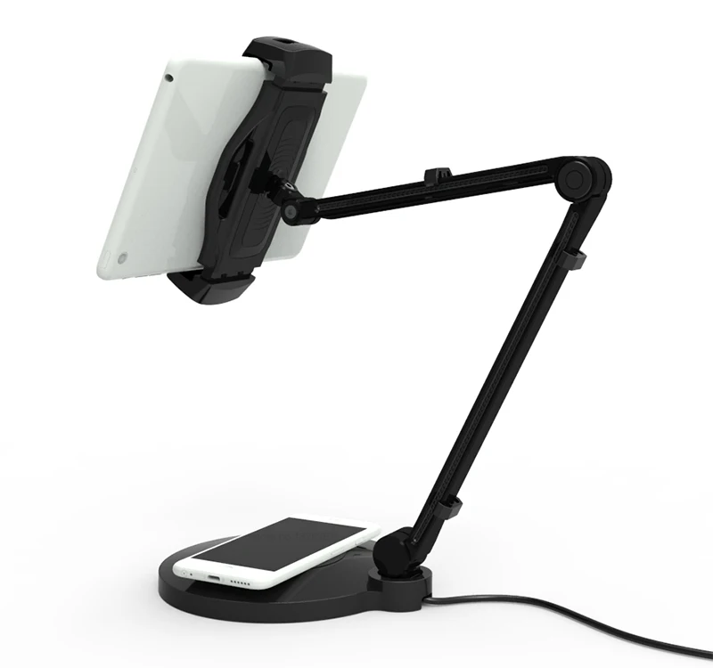 New Full Motion Aluminum Alloy 4.0 12.9 inch Tablet PC Mount Support