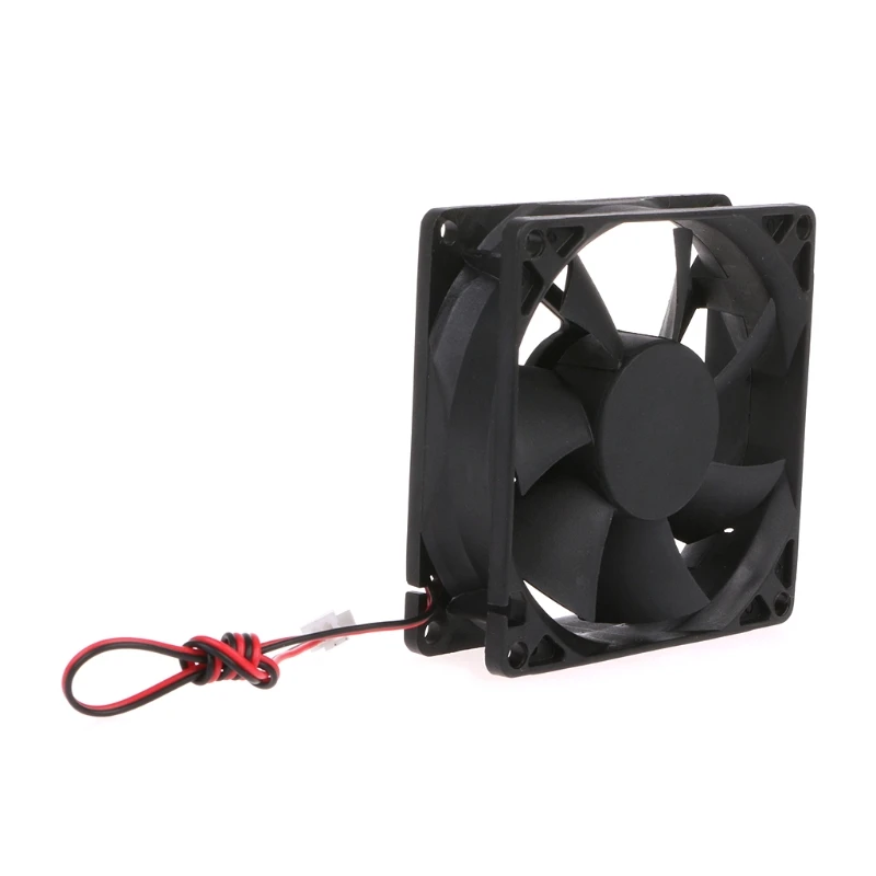 12 V 2 دبوس 80x80x25 مللي متر PC الكمبيوتر وحدة المعالجة المركزية نظام غرفة التبريد فرش التبريد مروحة 8025
