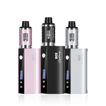

E-Cigarette 80W mod kits 2600mAh Electronic Cigarette Led Vaporizer Big Smoke vapor atomizer Vaporizer Hookah vape box