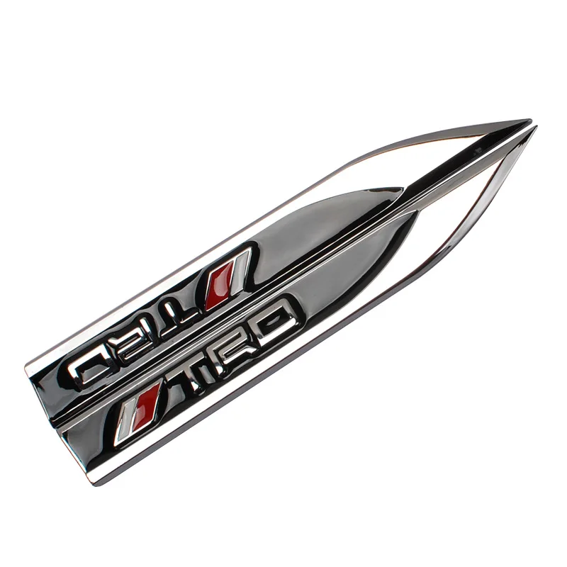 

2Pcs/set Side Wing Badge Emblem Fender for Toyota corolla avensis yaris rav4 hilux auris camry