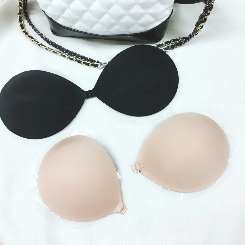 Invisible Adhesive Bra Sticky Bra Reusable Push Up Invisible Women Bra