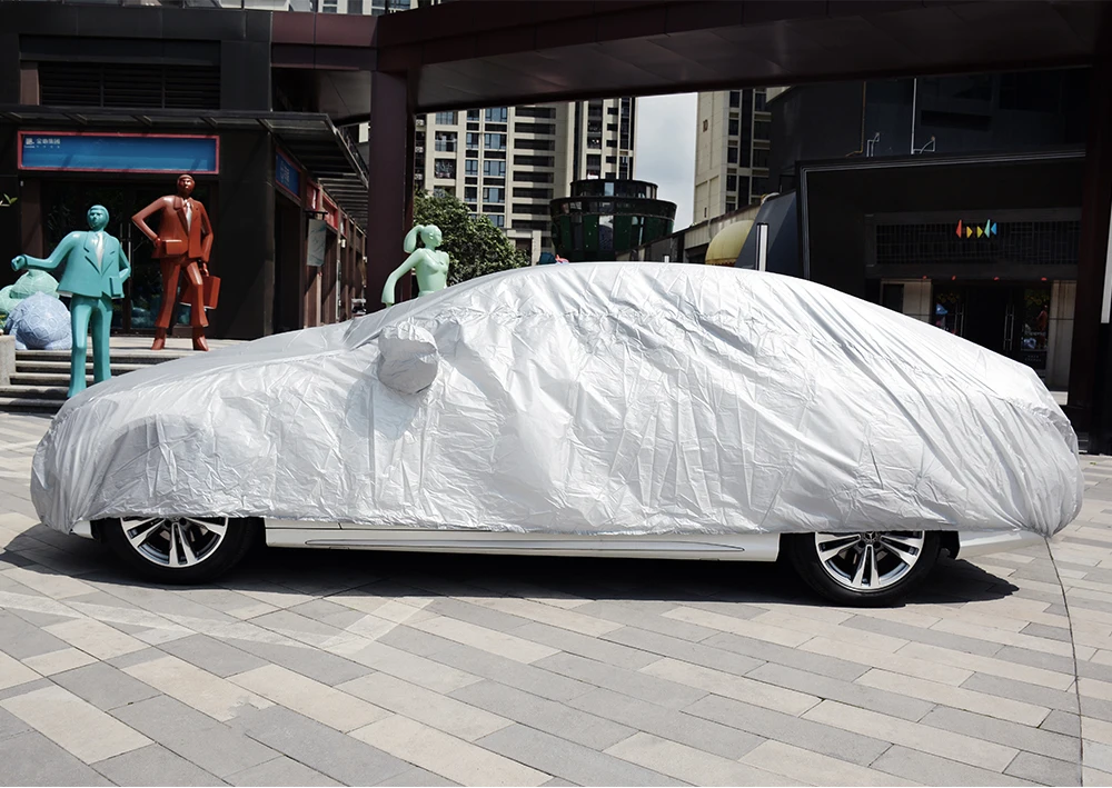 Крышка автомобиля седан SUV палатки охватывает отражающий солнце Shade дождь Мороз Снег пыли Водонепроницаемый защиты солнцезащитный