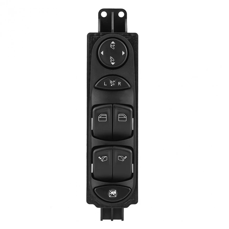 Car Black Power Main Window Control Regulator Switch For Mercedes-Benz Vito W639