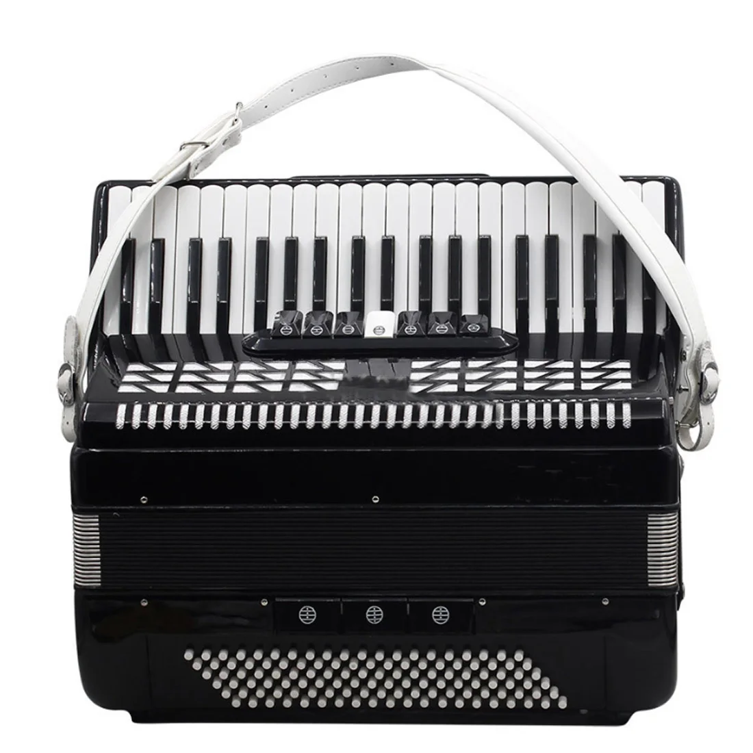 Совершенно регулируемый аккордеон ремни из искусственной кожи плечо поддерживающий пояс на лямках для 16-120 бас удобные аккордеон Наплечные ремни