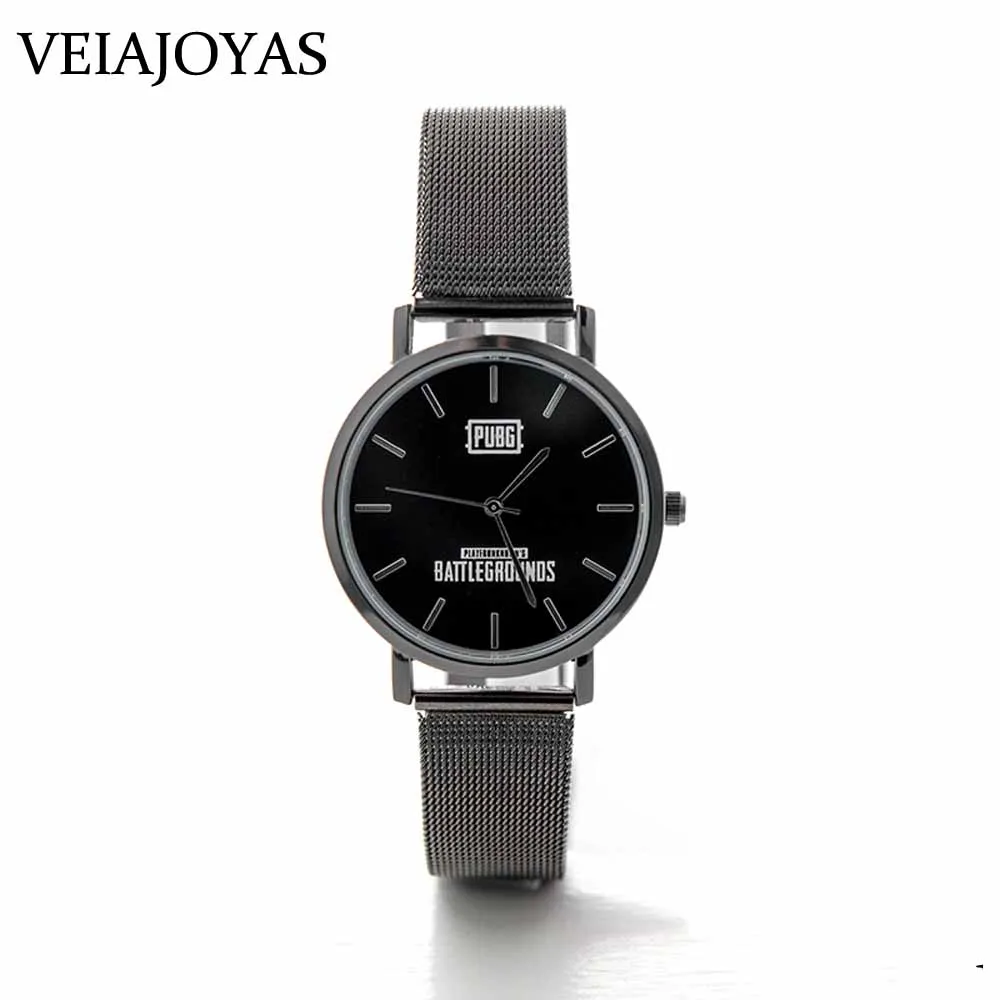  Quartz Watches Game Playerunknown's Battlegrounds PUBG Watch Band Luxury Casual Wristwatch Charm Je