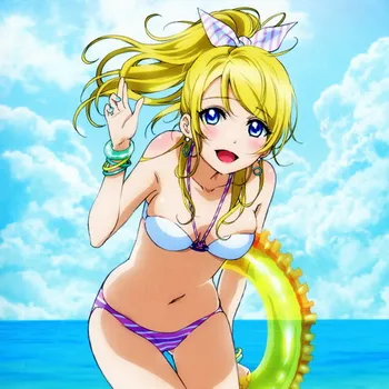 

Oct. Home Textile Love Live Anime Ayase Eri 60*60CM Square Pillow Case PillowCases