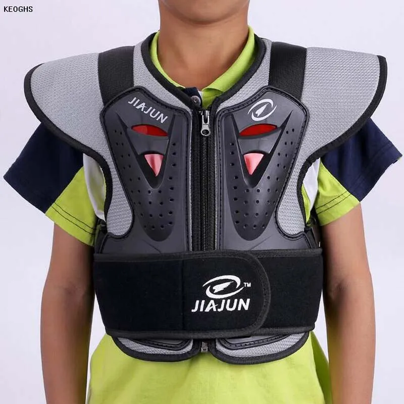 kids child girl boy protector espalda motocross body armor clothing