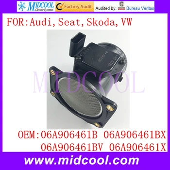 

New Mass Air Flow Sensor use OE No. 06A906461B , 06A906461BX , 06A906461BV , 06A906461X for Audi Seat VW