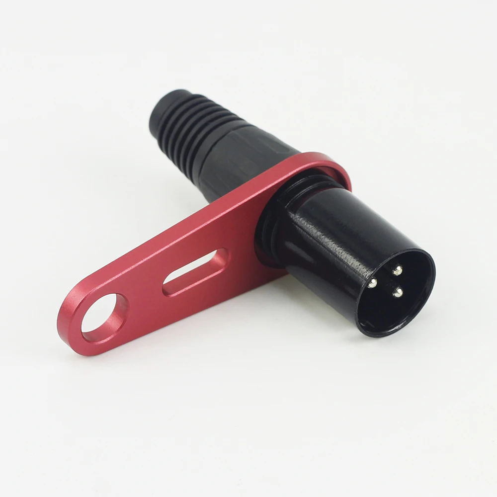 Microphone Mic Plug Jack Connector Circular Mount fr Boom Pole Quicklok Audio Recorder Ambient XLR Mixer Joint microphone connector adapter Adapter