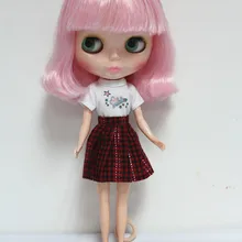 Список Обнаженная кукла в продаже Blyth кукла без одежды, короткие розовые волосы(S1505004