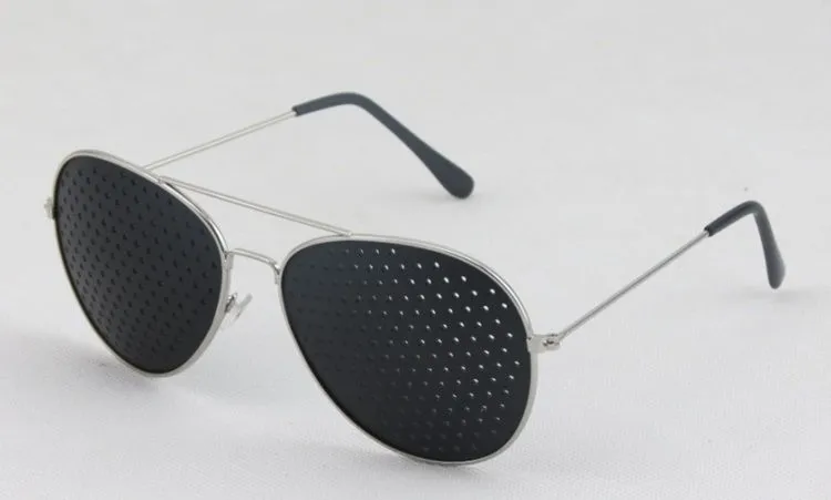 big black sunglasses YOOSKE Retro Pinhole Sunglasses for Women Men Small Holes Eyeglasses Vision Care Glasses Unisex Eyesight Improver Glasses white sunglasses women