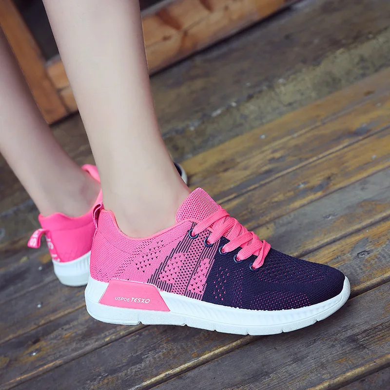 Women sneakers 2018 soft and comfortable women shoes sport new arriva ...