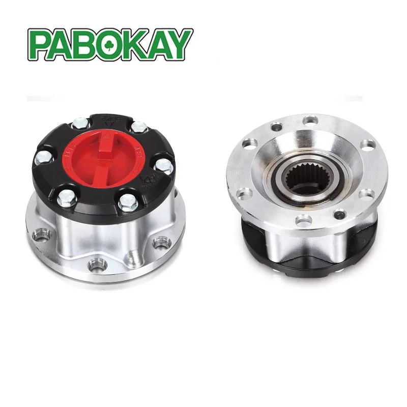 

2 Pieces x FOR TOYOTA Hi Lux LN 167 RZN 169 08/97--> free wheel Locking Hubs B007 43508-35050 4350835050 STEEL