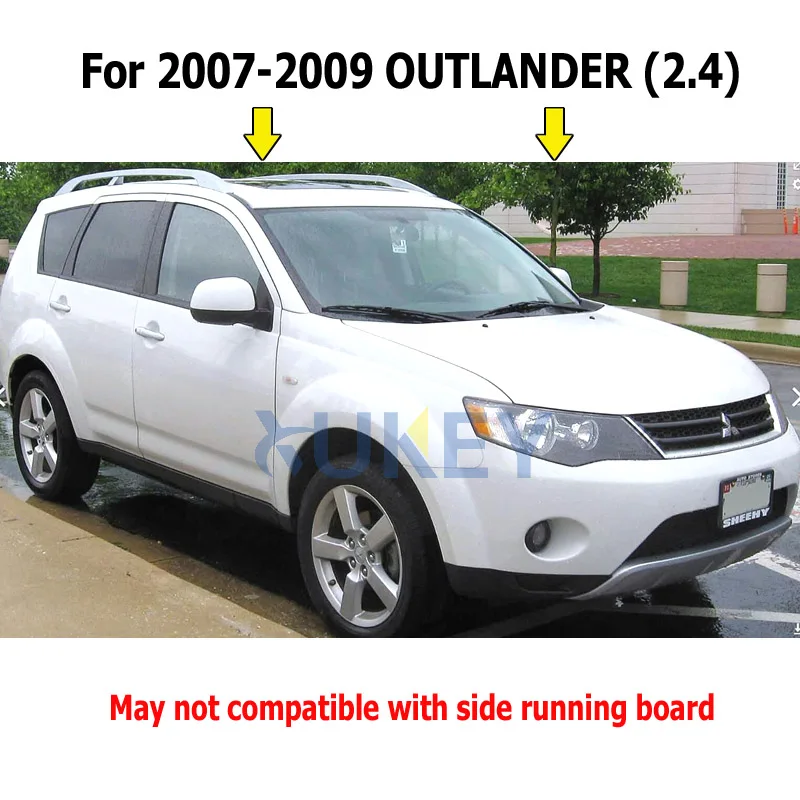 Спереди и сзади литой автомобиль брызговики для Mitsubishi Outlander 2007 2008 2009 брызговики брызговик крыло брызговиков