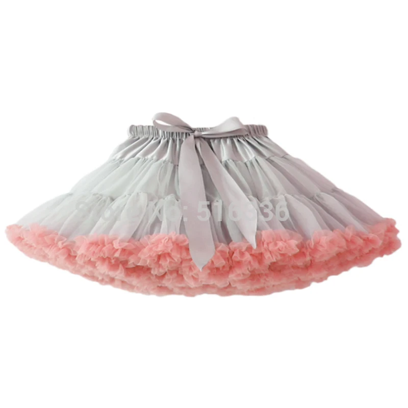 Юбки американки из красивого воздушного шифона для девочек 2-10 лет юбки для маленьких девочек детские юбки-пачки фатиновая юбка принцессы для танцев