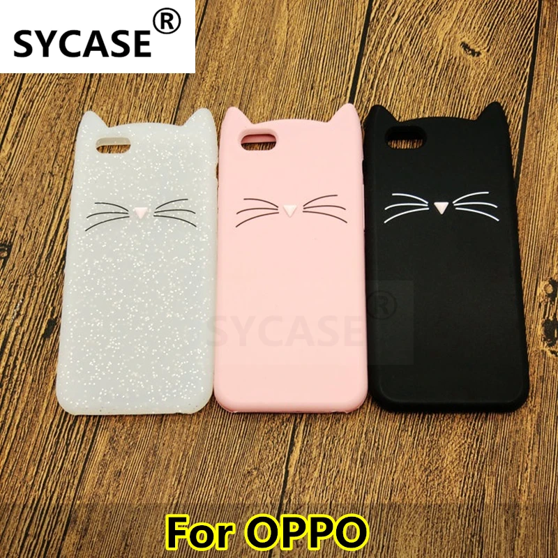 SYCASE модные чехол в виде животного для OPPO R7 R7S R9 R9S R11 R11S плюс A77 A57 A39 A59 борода