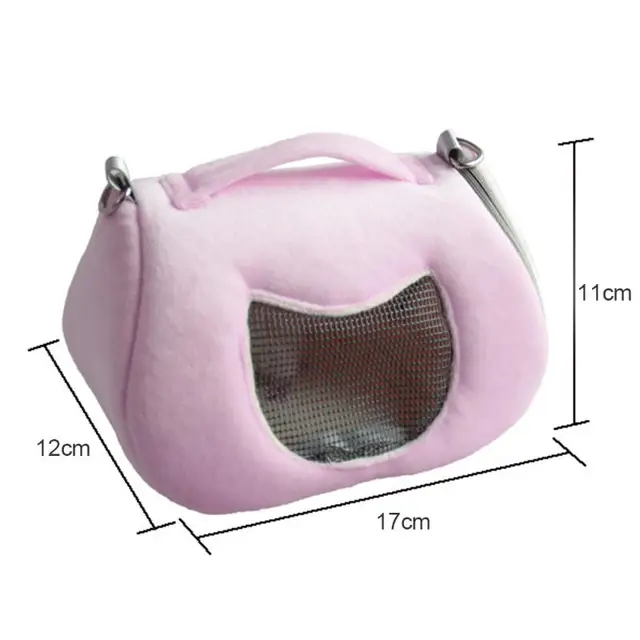 Portable Guinea Pig Hamster Cage Small Animal Pet Rabbit Cage Bed Squirrel House Hedgehog Nest Toy