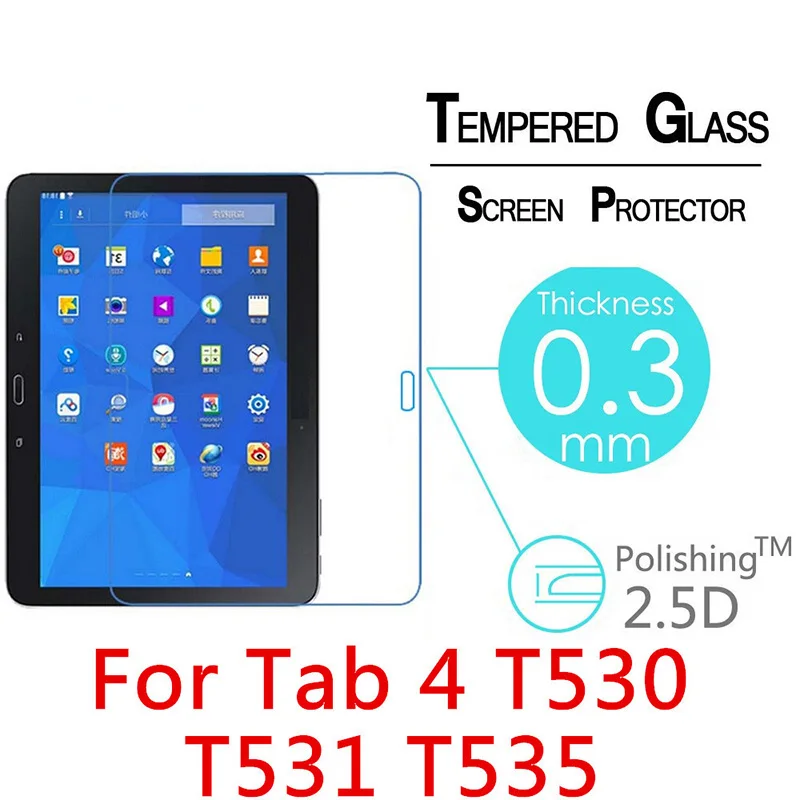 Закаленное закаленное стекло для Samsung Galaxy Tab 4 10 1 T530 T531 T535 &quotЗащита экрана
