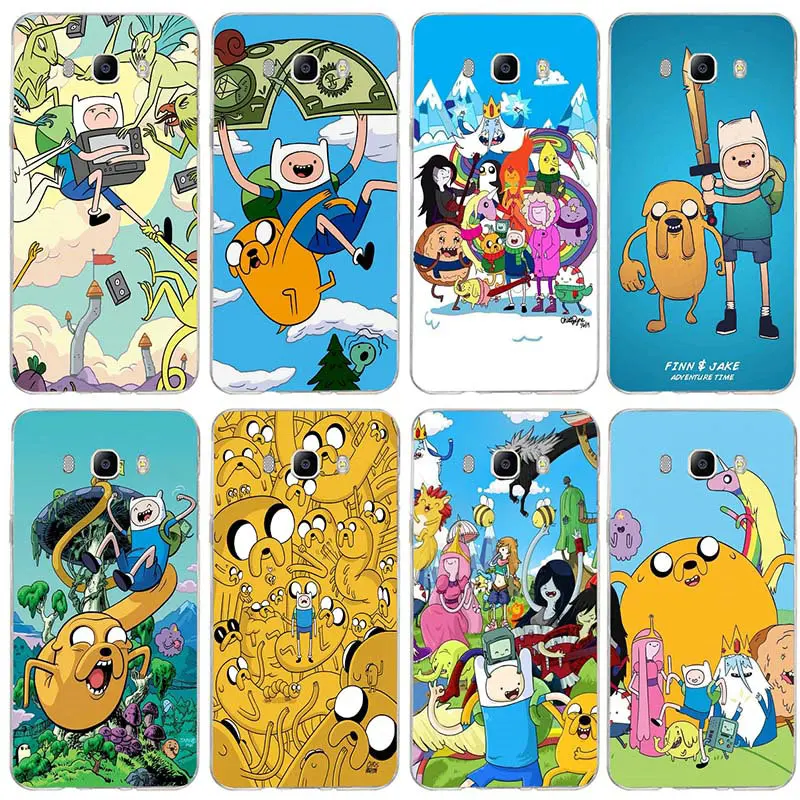 Adventure Time With Finn And Jak For Samsung Galaxy A3 A5 A7 J1 J2 J3 J4 J6 J5 J7 J8 2016 2017 2018 Shell Soft TPU Phone Cover | Мобильные