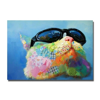 

Abstract animal oil painting hand painted canvs wall art home decorations for living room decor free shipping