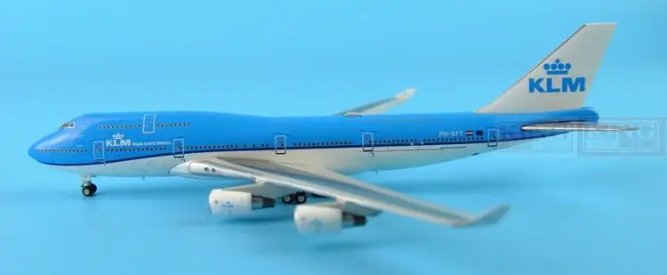 

GJKLM1211 GeminiJets Holland Royal Air PH-BFT 1:400 B747-400 commercial jetliners plane model hobby
