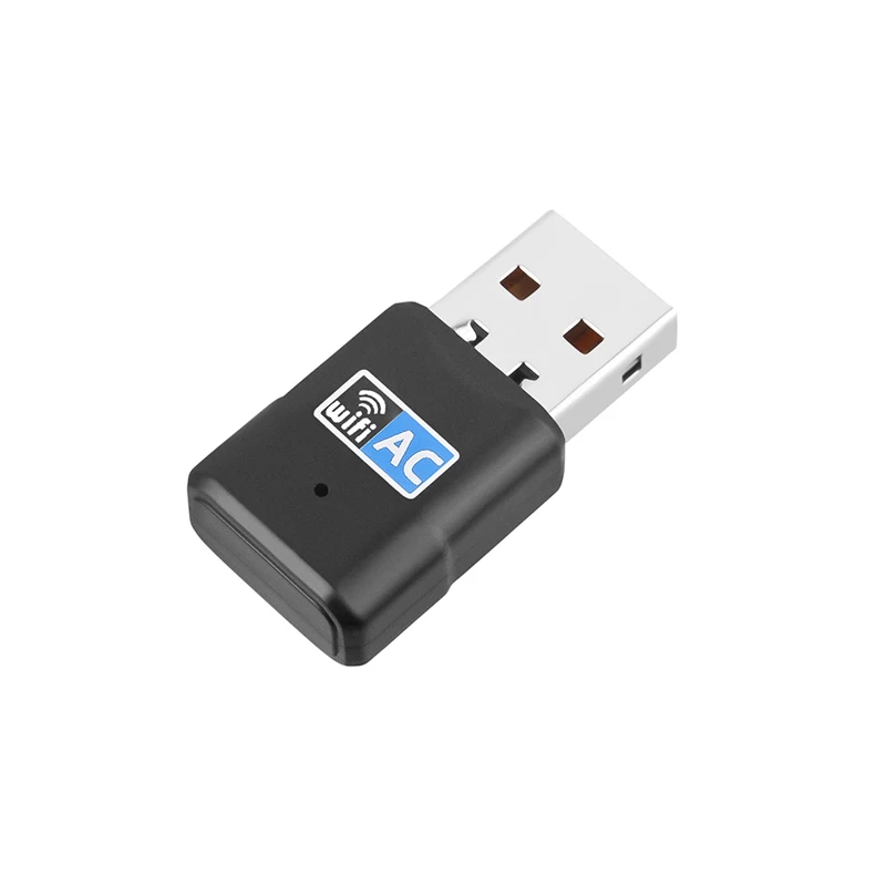 Creacube Drive Бесплатный USB WiFi адаптер беспроводной сетевой адаптер/ключ двухдиапазонный 2,4G/5,8G 600 Мбит/с сетевая карта для настольного ноутбука