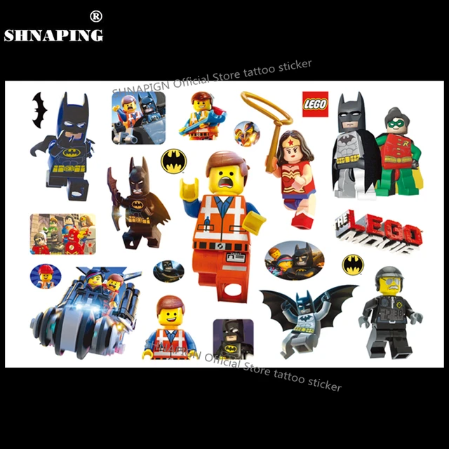 SHNAPIGN Batmen Robin Toy Child Temporary Tattoo Body Art Flash Tattoo Stickers 17x10cm Waterproof Henna Tatoo Styling Sticker SHNAPIGN Batmen Robin Toy Child Temporary Tattoo Body Art Flash Tattoo Stickers 17x10cm Waterproof Henna Tatoo Styling Sticker