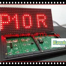Цена p10 открытый светодиодный дисплей модуль красного цвета только красного цвета P10 Светодиодный Дисплей сообщений светодиодный знак