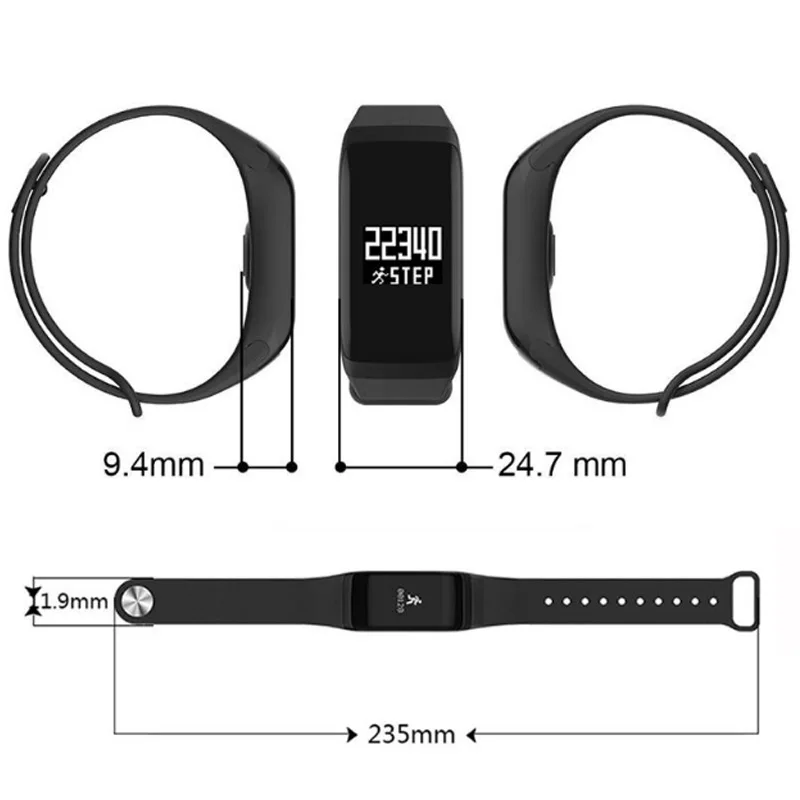 Wearpai F1 смарт часы для мужчин IP67 Водонепроницаемый несколько спортивный режим