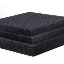 50cm x 50cm x 2cm Schwarz Filtration Schaum Aquarium Aquarium Biochemischen Filter Schwamm Pad Skimmer Lange verwenden Zeit Schwamm Versorgung Tank