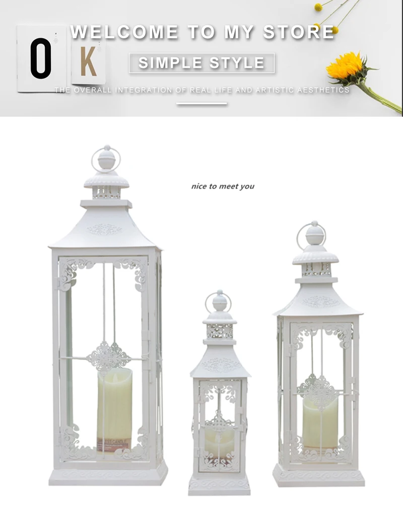 Metal Glass Candle Holders For Wedding Wedding Table Centerpieces Christmas Candle Holders Decoration Glass Decoration For Home Candle  (1)