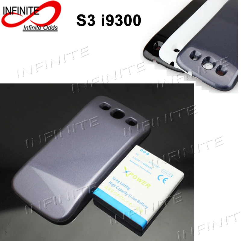 Аккумулятор 4800 мАч + задняя крышка для Samsung Galaxy S3 SIII i9300 GT i9305 i747 аккумулятор AKKU