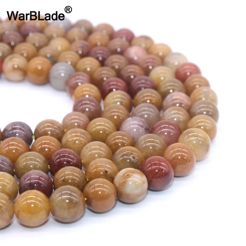 

Natural Stone lighter Imperial Jades Beads Round Loose Stone Beads 6mm 8mm 10mm 12mm For DIY Necklace Bracelet Jewelry Making