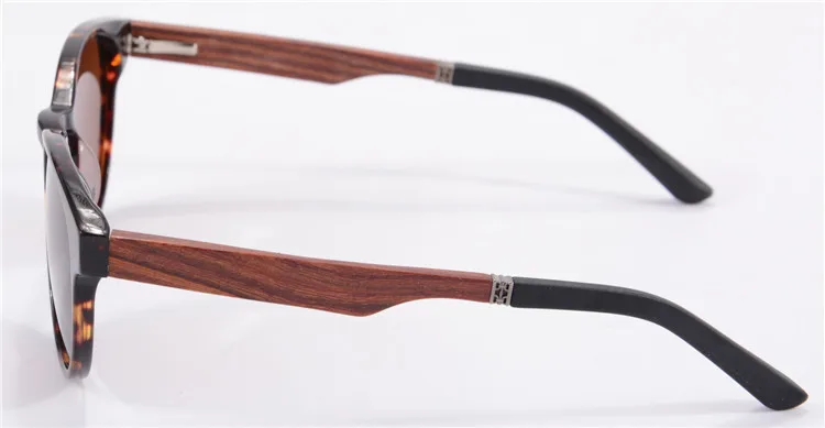Новые стильные, из ацетатного волокна рамка деревянная дужка очков полный обод солнцезащитные очки ртутные поляризованные солнцезащитные очки для женщин и мужчин покрытие ZF110
