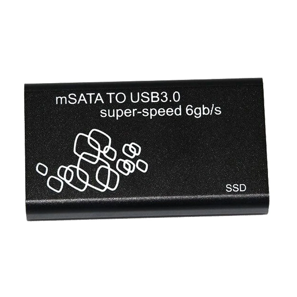 Оптовая продажа Мини mSATA к USB 3 0 SSD жесткий диск HDD Коробка Внешний Корпус чехол