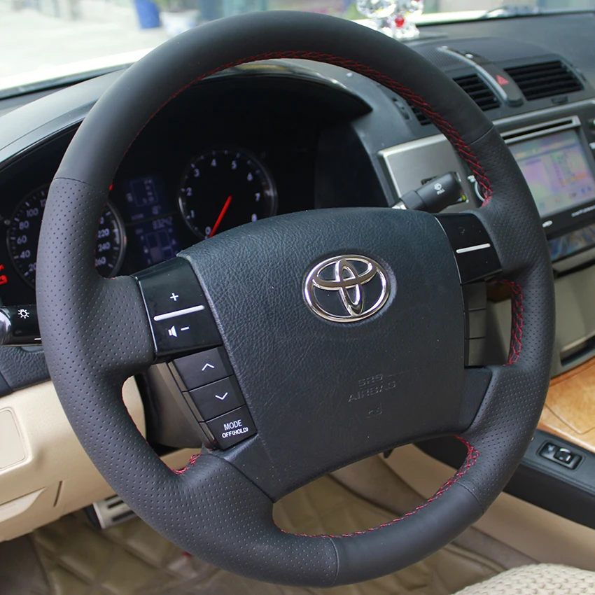Чехол для Toyota MARK X Reiz старые модели чехлы на руль специальные из натуральной кожи