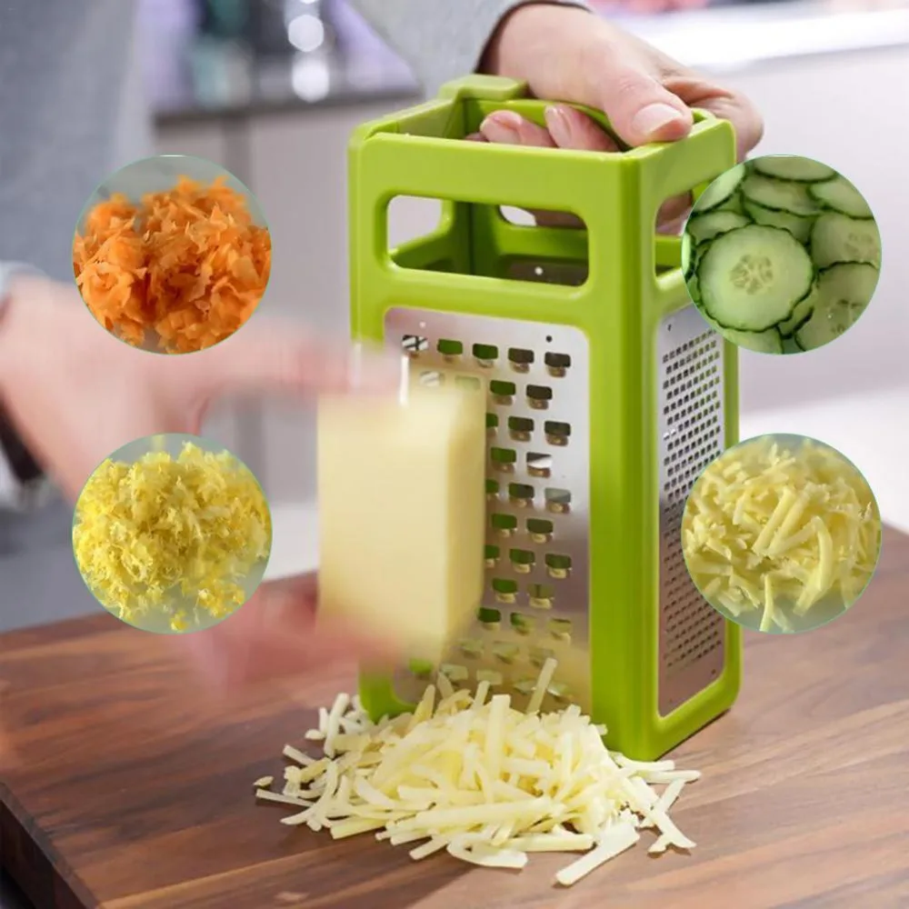 Useful Mini 4 sides multifunction handheld grater slicer small and