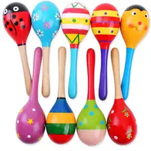 1 шт. детский деревянный мяч игрушка песок молоток погремушка музыкальный инструмент ударный младенец GYH