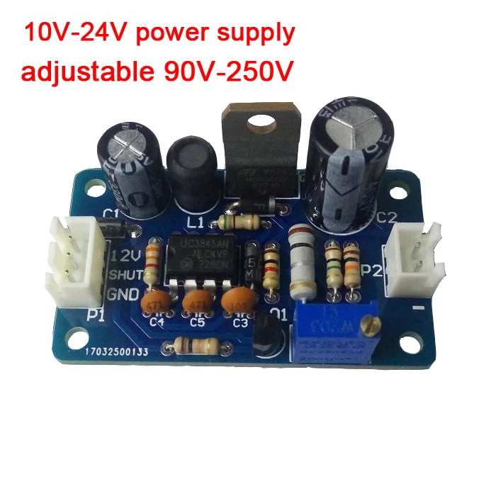 

10V-24V power supply 90V-250V adjustable DC boost High Voltage Power Supply Module For Nixie Tube Glow clock Tube Magic Eye