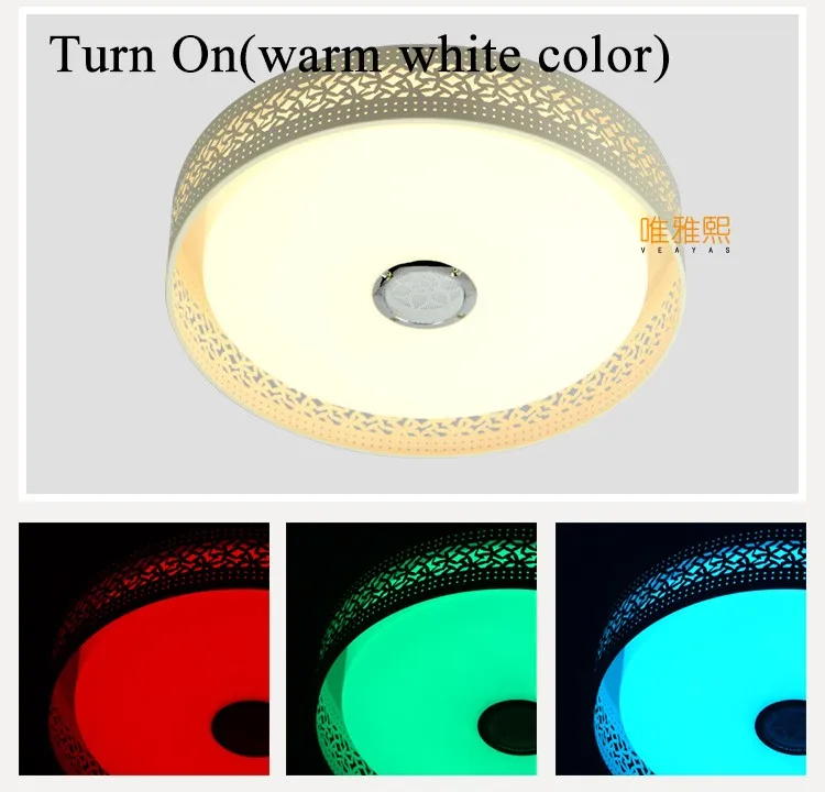 bluetooth  smart  music led ceiling lamp YH 612  (16)_A