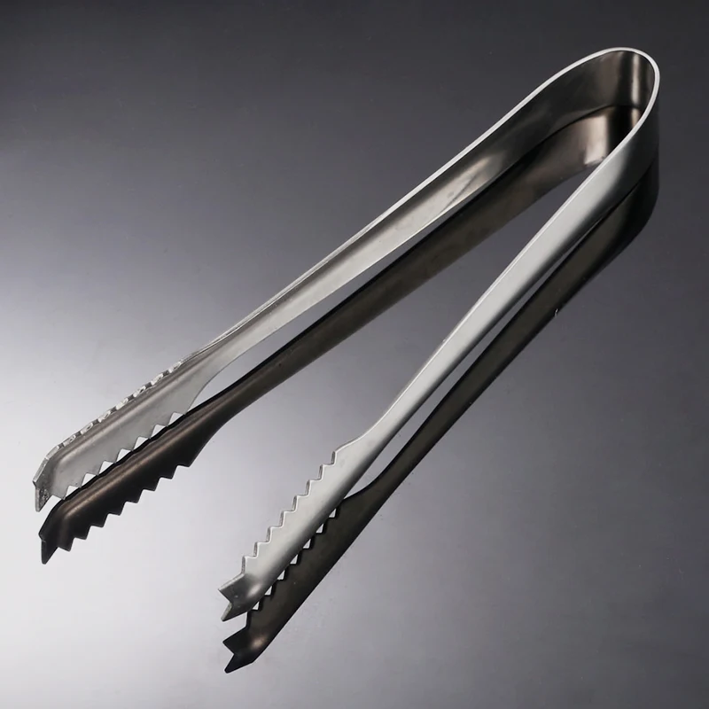 Stainless Steel Ice Tongs Mini Kitchen Tongs Sugar Ice Cube Tongs Tea Coffee Small Bar Party Serving Tongs Kitchen Utensils (6)