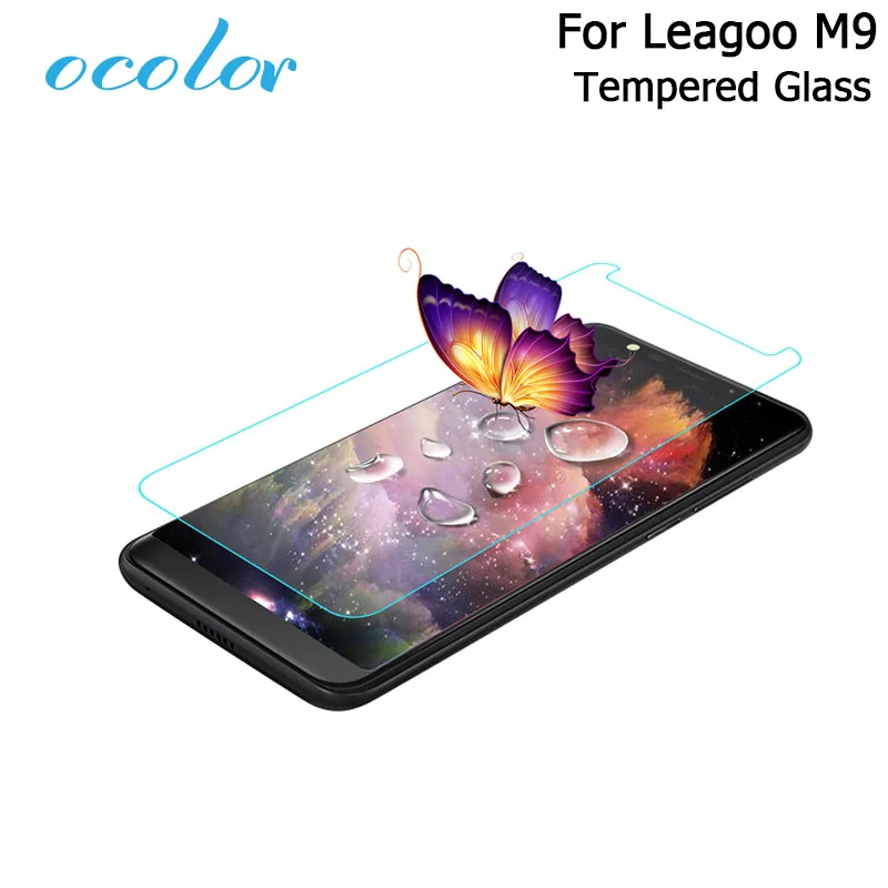 Ocolor 2 шт. для Leagoo M9 стальная закаленная стеклянная пленка 5 дюймов Защитная