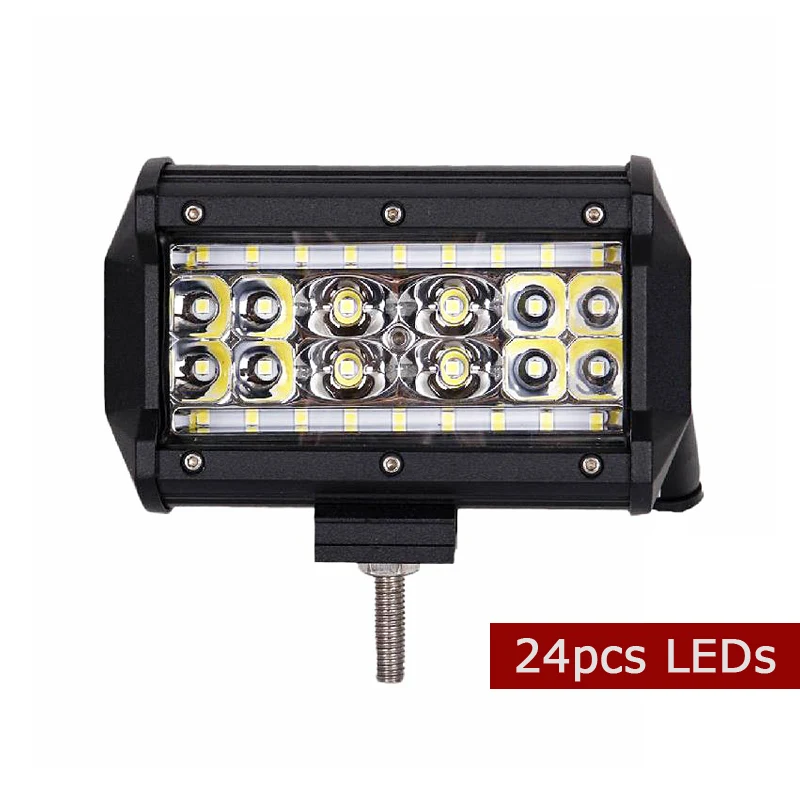 

Oslamp 5" LED Work Light Offroad Led Car Light Flood +Spot Combo Beam 6500K White LED Drive Lamp 12V 24V for SUV PickUp Forklift