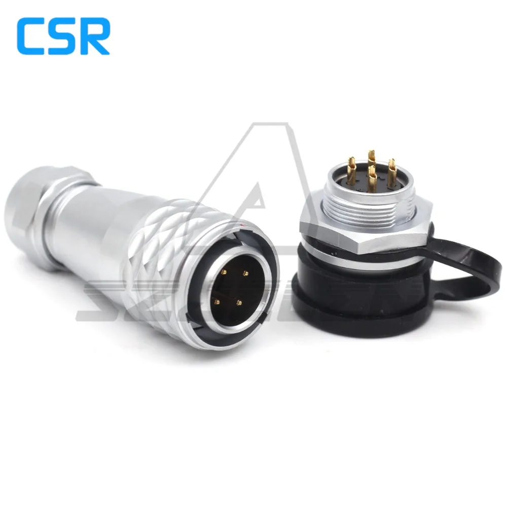 

WEIPU SF16 series 4pin Waterproof SF16 type IP68 cable connector plug socket Male Female